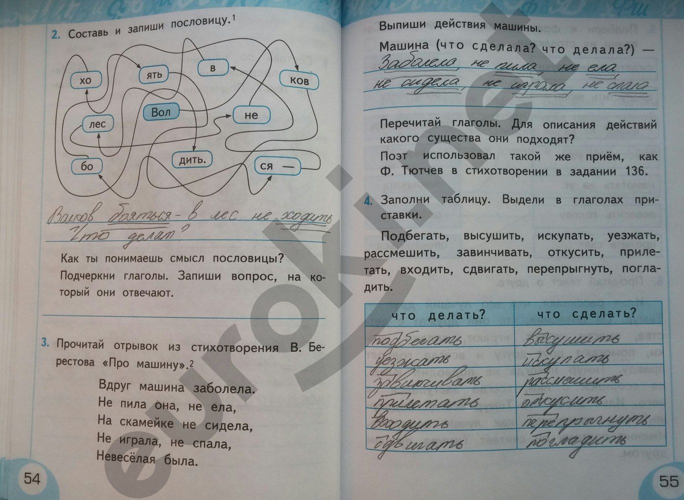 Гдз и решебник литература 4 класс кубасова - рабочая тетрадь
