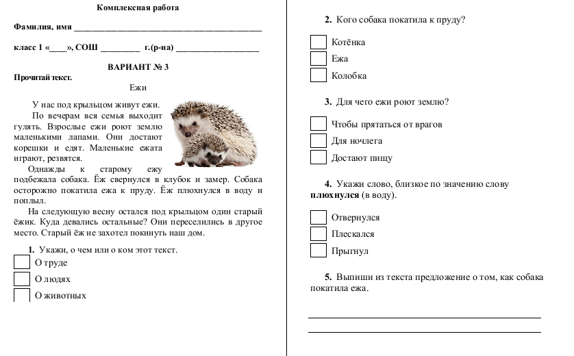 ГДЗ Проверочные работы по литературному чтению 4 класс Чудесный мир классики Вариант 1 Номер 4 Как ты понимаешь выражение утро года