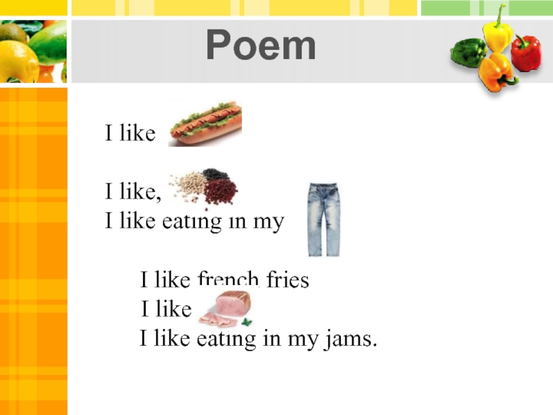 Make a meal of it! 4 класс