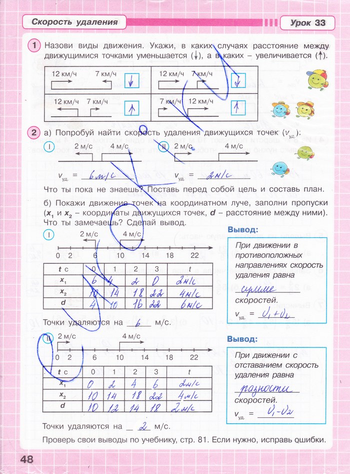 Математика 4 класс учебник дорофеев 1, 2 часть
